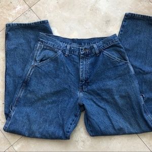 Vintage Wrangler Carpenter High Waisted Mom Jeans